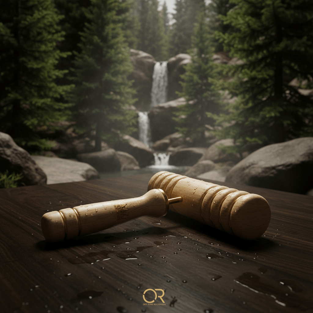 TITAN Off-Grid Wooden Massage Roller Crown Edition