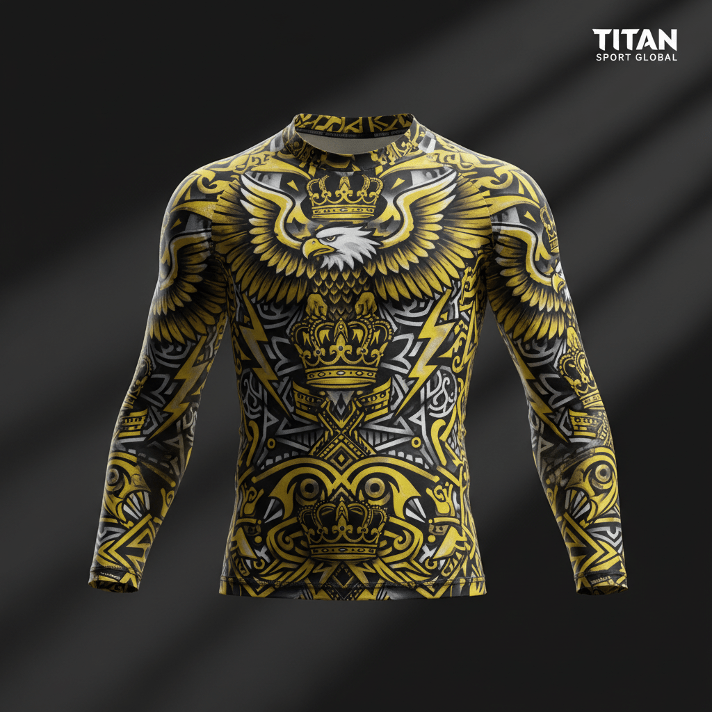 TITAN Crown Edition Kids Storm Eagle Compression Shirt