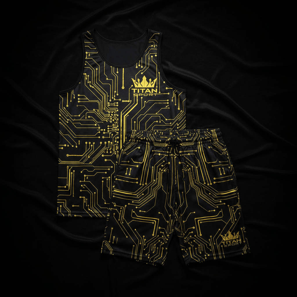 TITAN SWAG Matching Set — Cyber Gold product shot