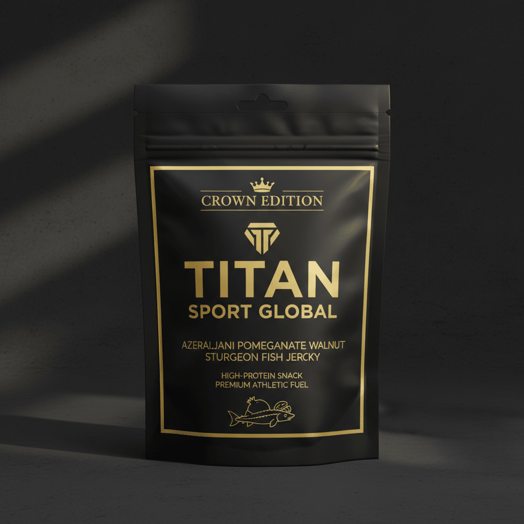 Azerbaijani Pomegranate Walnut Sturgeon Jerky — TITAN SPORT GLOBAL