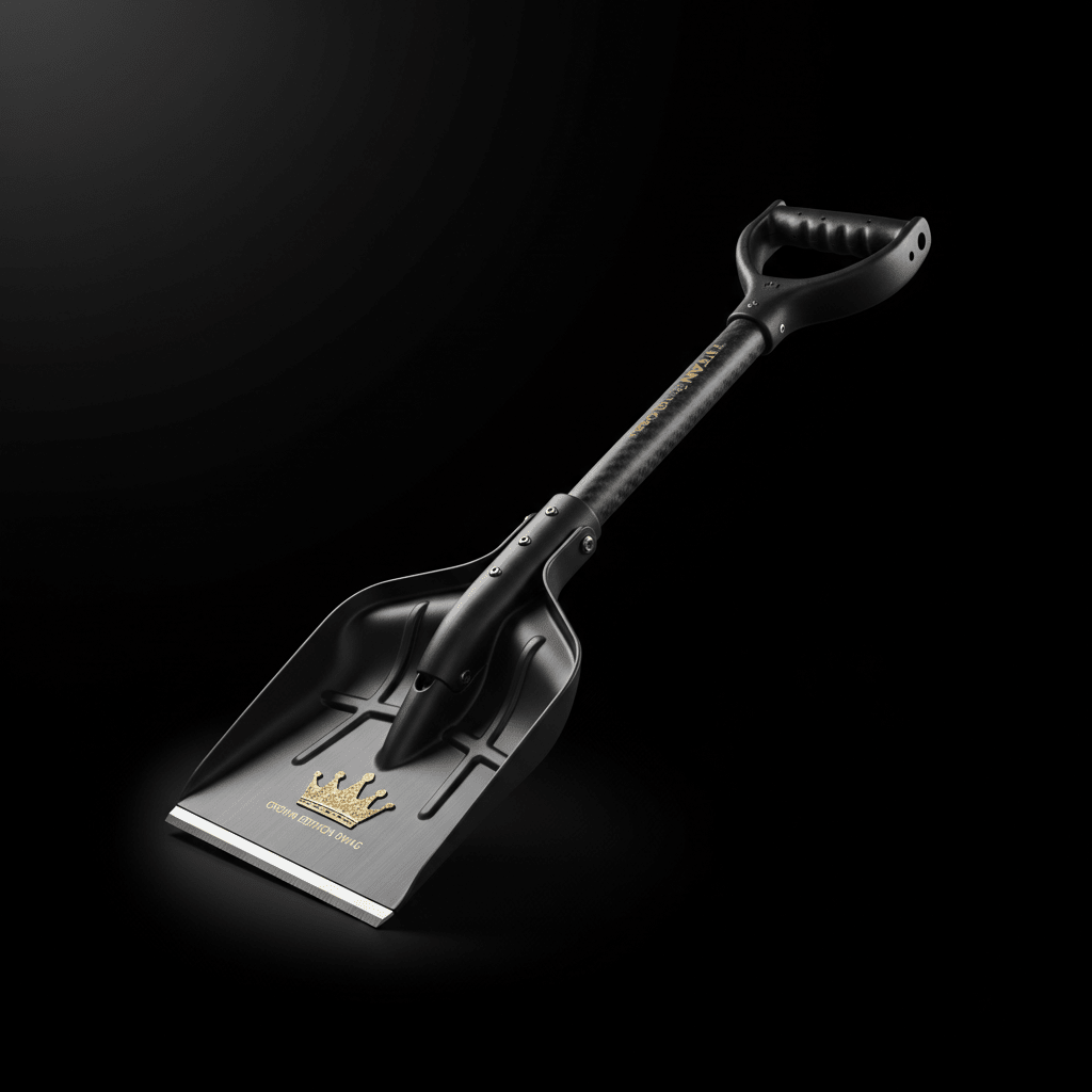 TITAN Off-Grid Snow Shovel — Carbon Crown SWAG