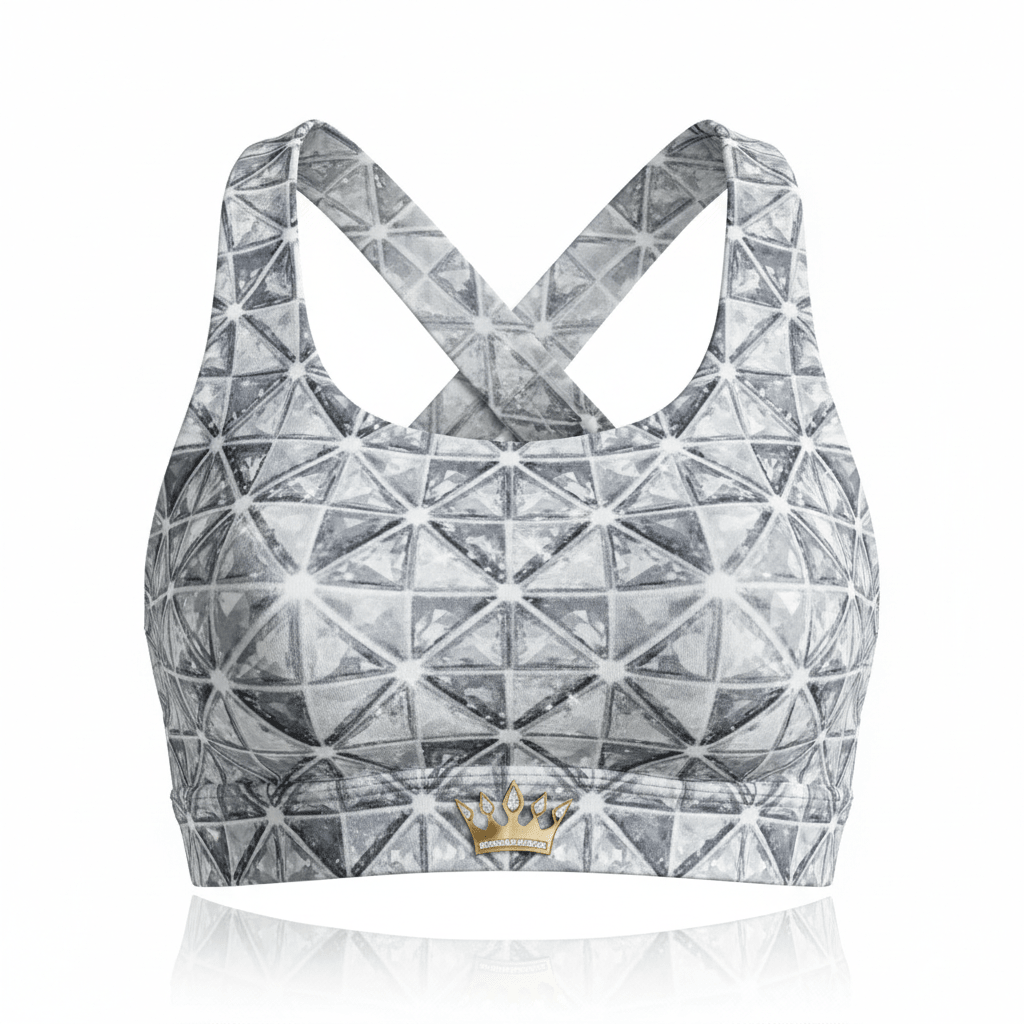 TITAN Diamond Ice Women’s Sports Bra — Crown SWAG Edition