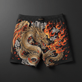 TITAN Men's Swim Trunks Dragon King Crown Edition