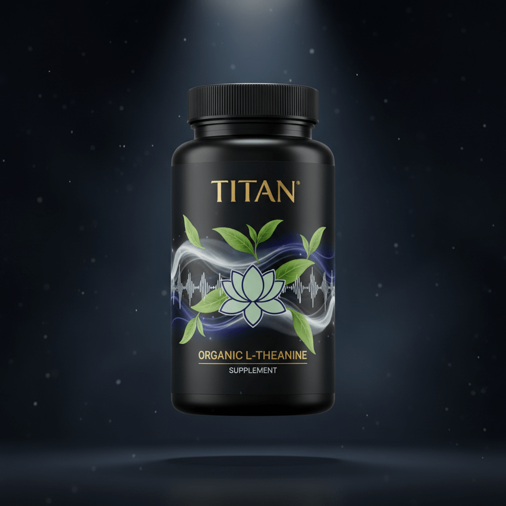 TITAN Organic L-Theanine - Calm Focus & Relaxation