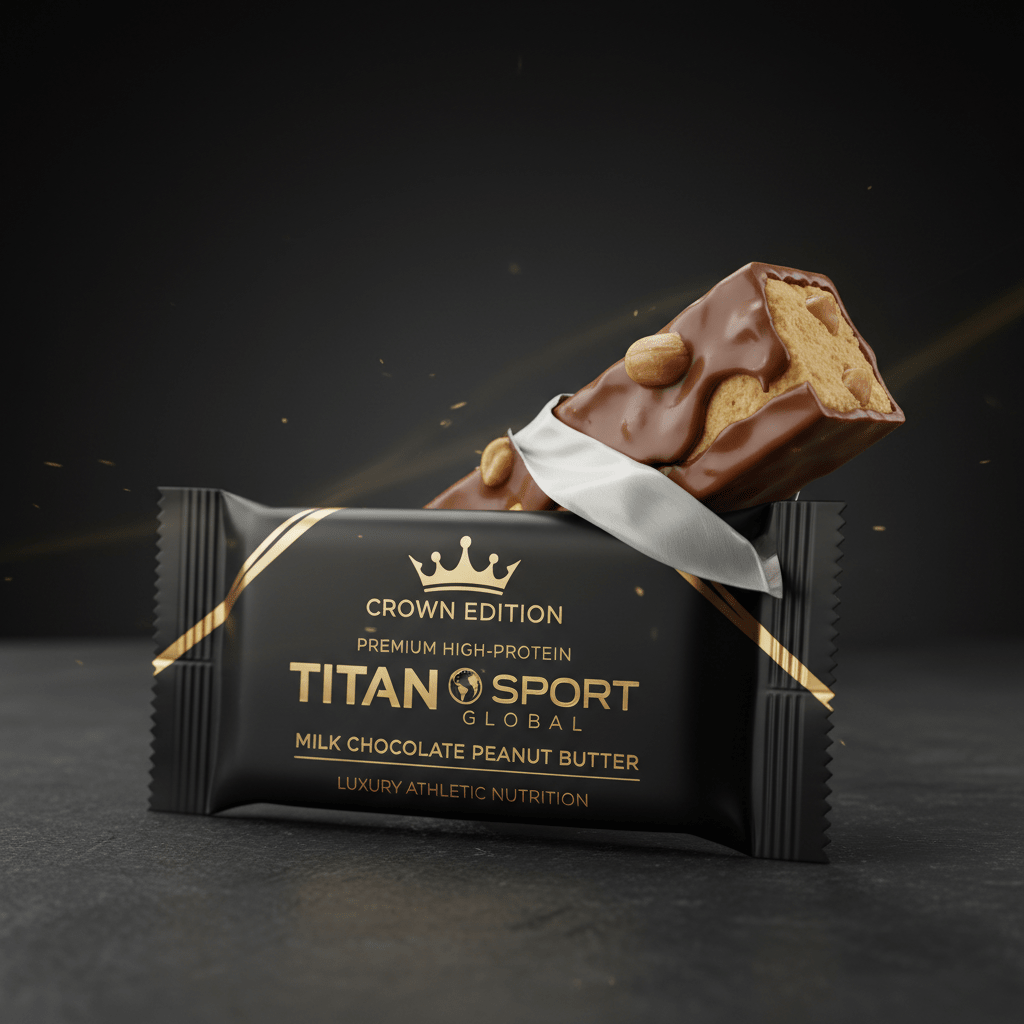 Crown Milk Chocolate Peanut Butter Protein Bar — TITAN SPORT GLOBAL