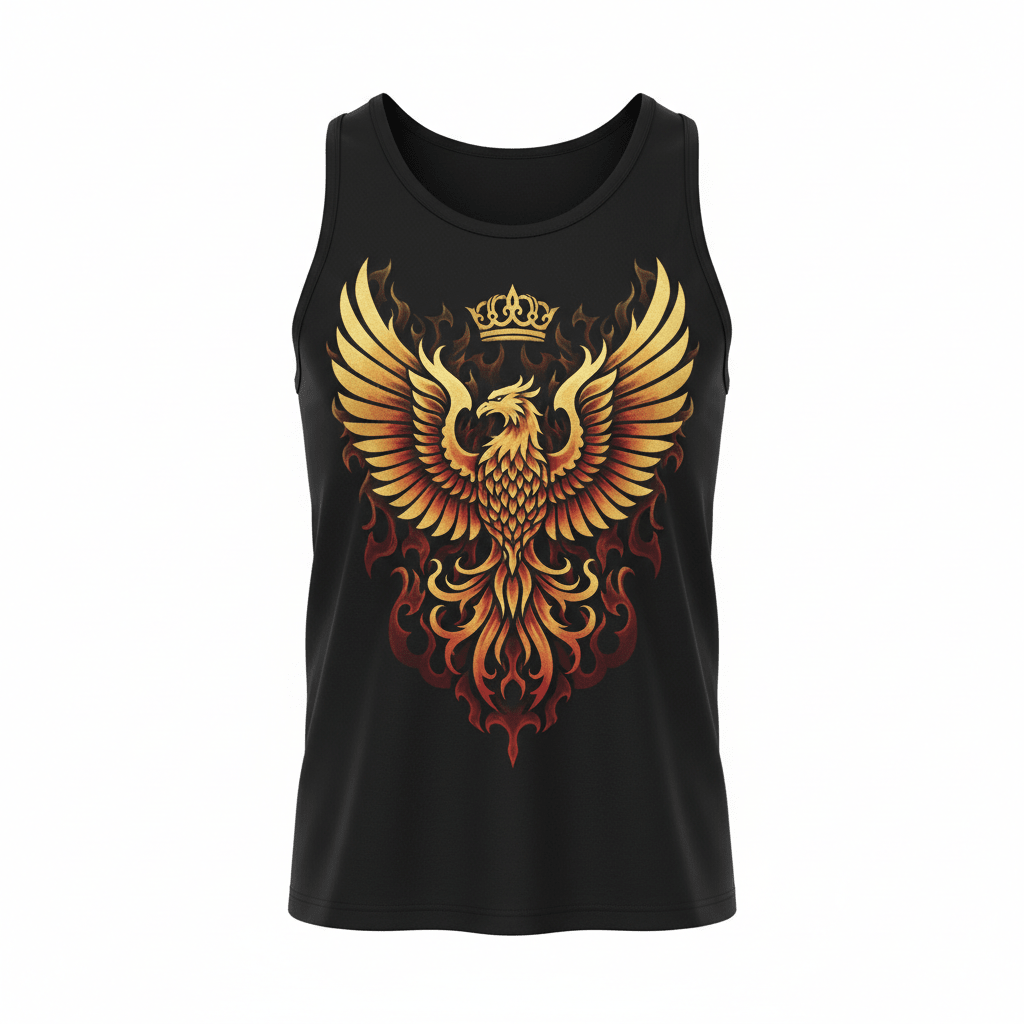 TITAN Phoenix Crown Tank Top — Crown SWAG Edition