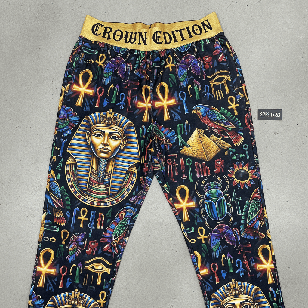 TITAN Plus Men's Pharaoh Legacy Joggers — Inclusive Crown Edition