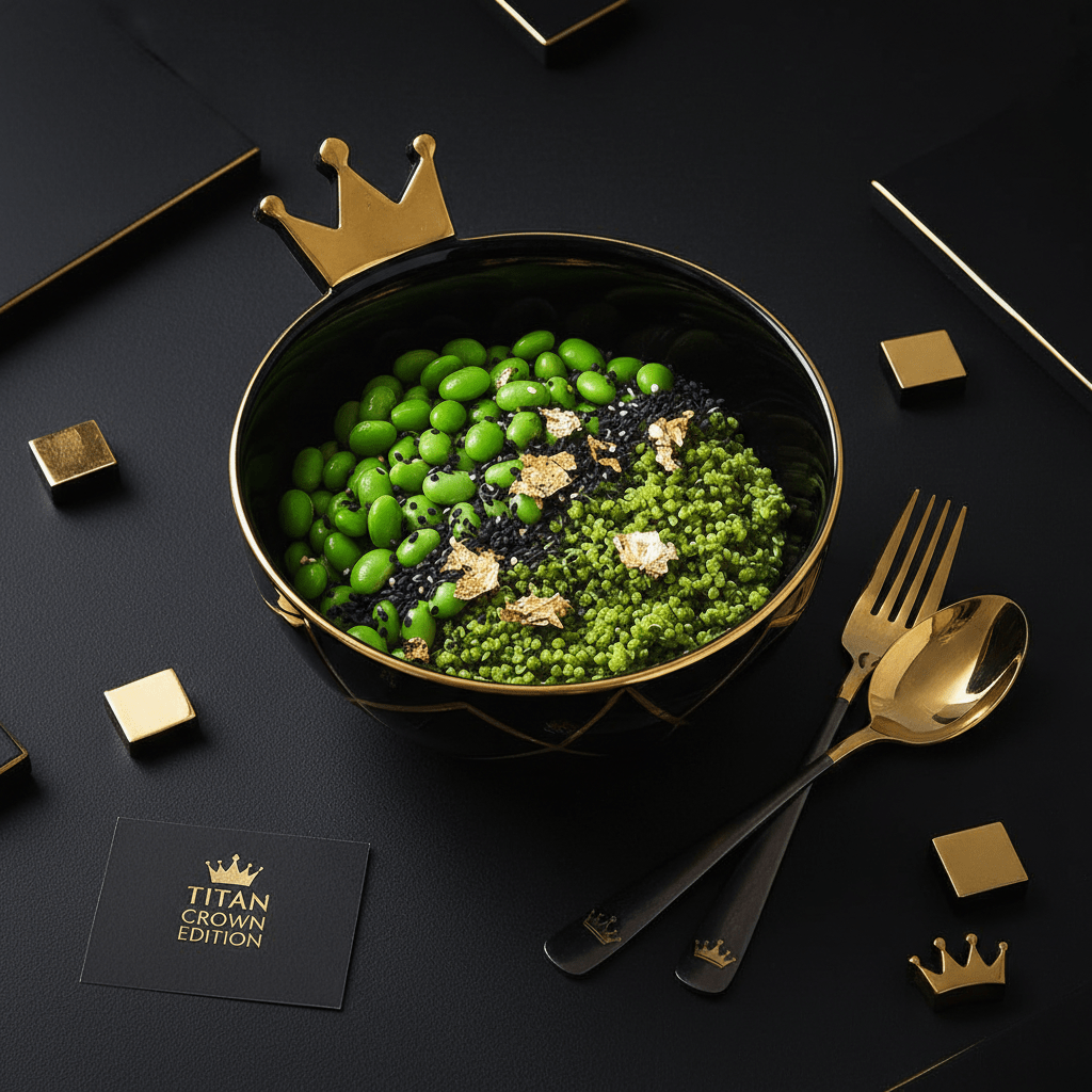 TITAN Crown Edition Asian Vegan Superfood Breakfast Bowl