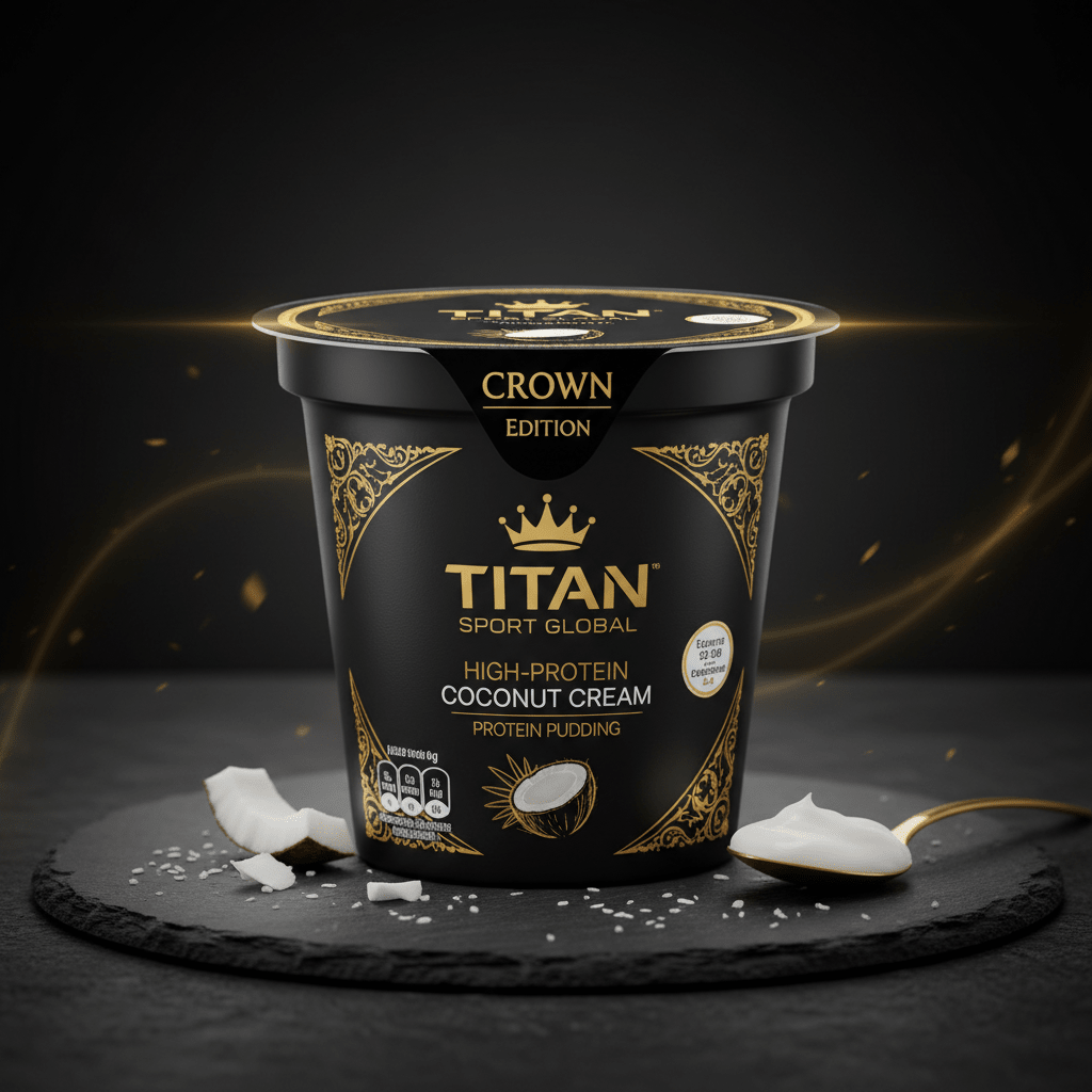 Crown Coconut Cream Protein Pudding Cup — TITAN SPORT GLOBAL