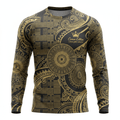 TITAN Crown Edition Men's Long Sleeve Maori x Kente x Mandala