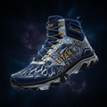 TITAN Crown Edition Wild Wolf Queen Trail Runner midnight blue silver holographic wolf mountain design