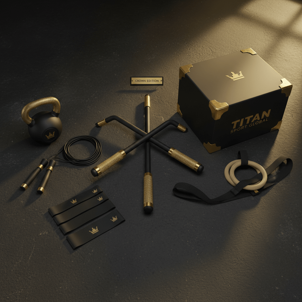 TITAN All-In-One CrossFit Home Gym Kit Crown Edition
