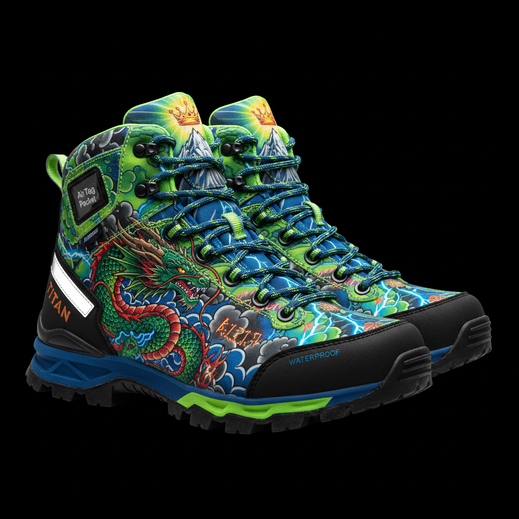 TITAN Hiking Boot Dragon Crown Edition