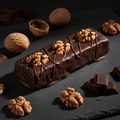 TITAN Protein Date Bar – Dark Chocolate Walnut, premium product photography