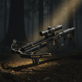TITAN Pro Hunting Crossbow Package 400 FPS Black & Gold