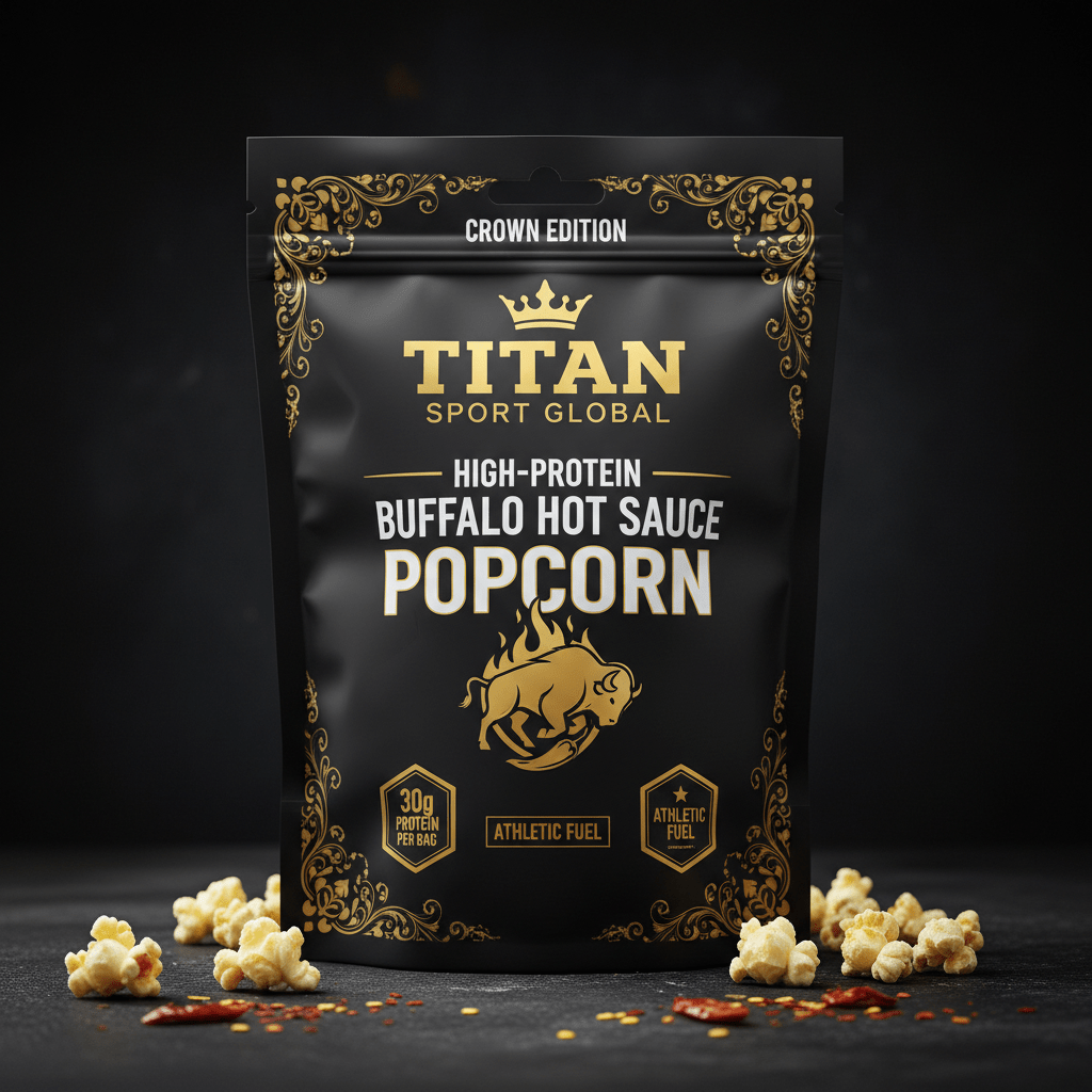 Buffalo Hot Sauce Protein Popcorn — TITAN SPORT GLOBAL