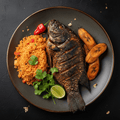 TITAN West African Grilled Tilapia & Jollof Rice Muscle Dinner