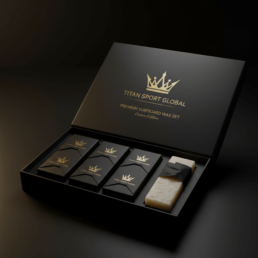 TITAN Crown Surf Wax Set All-Temp Formula