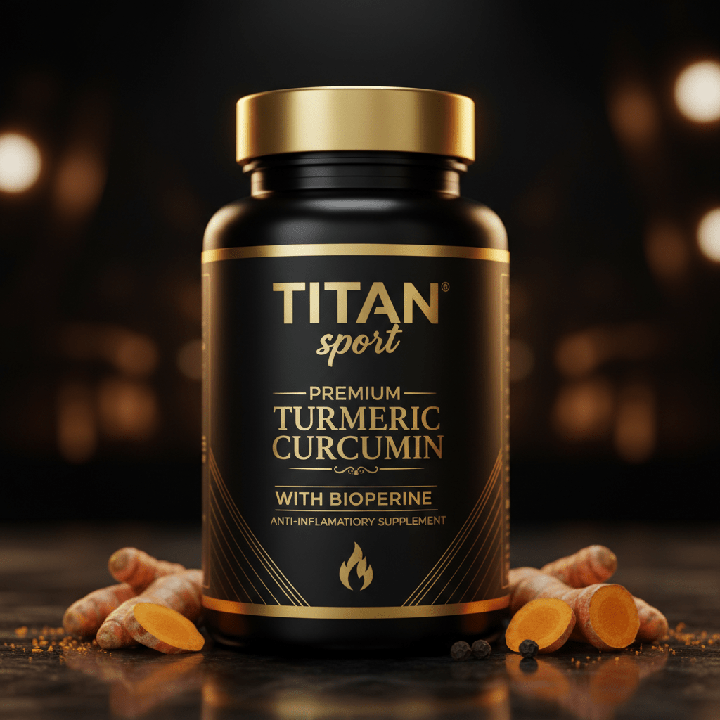 TITAN Turmeric Curcumin + BioPerine - Anti-Inflammatory
