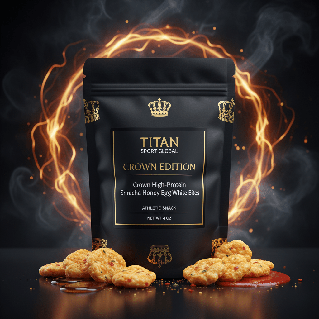 Crown High-Protein Sriracha Honey Egg White Bites - TITAN SPORT GLOBAL