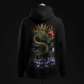 Dragon Crown Zip-Up Hoodie — TITAN Crown Edition spiritual warrior streetwear