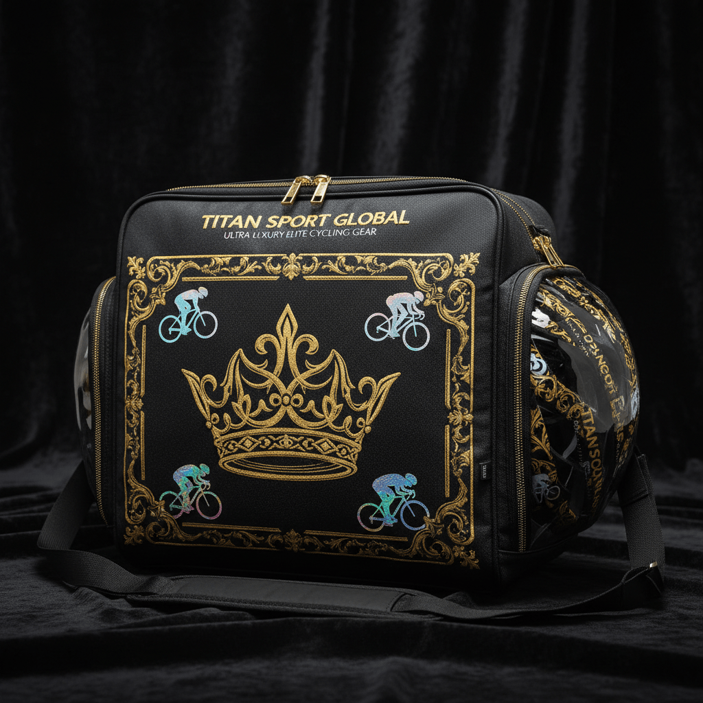 TITAN Crown Elite Cycling Gear Bag — Velodrome Crown Edition