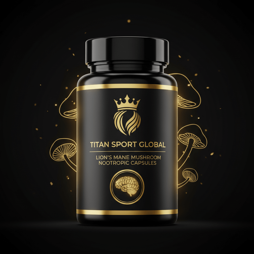 TITAN Lion's Mane Nootropic — Focus & Brain Performance