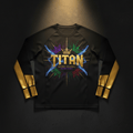 TITAN Long Sleeve Shirt - Crown Edition flat lay