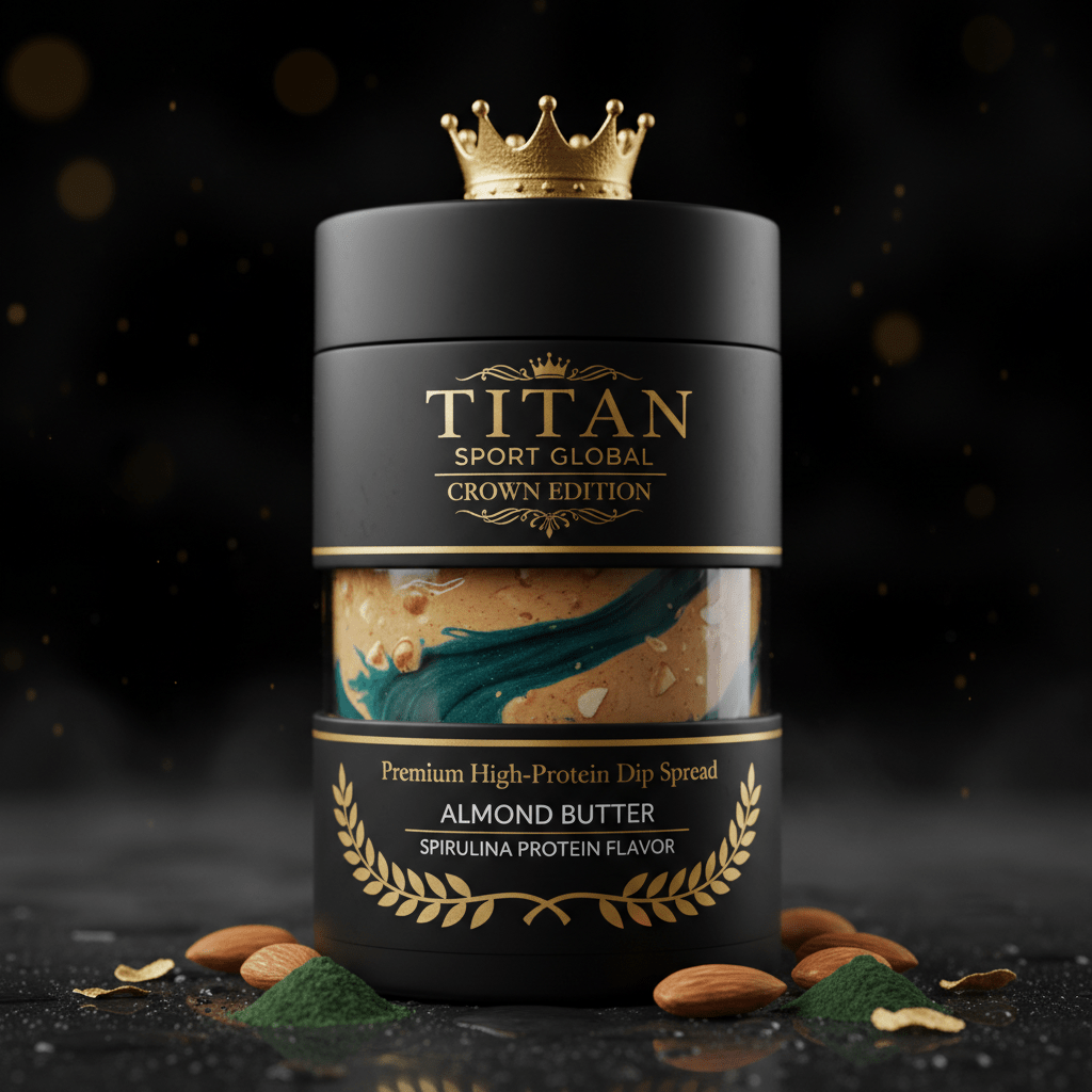 Crown High-Protein Spirulina Almond Butter Dip