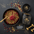 TITAN High-Protein Freekeh & Pomegranate Snack Cup