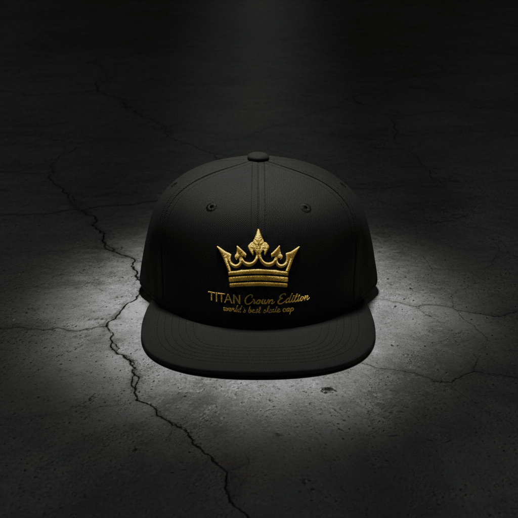 TITAN Crown Edition World's Best Skate Snapback Cap