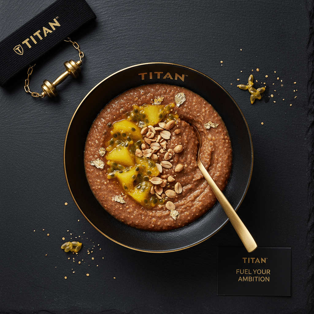 TITAN Kenyan Vegan Uji wa Wimbi Finger Millet Porridge Breakfast