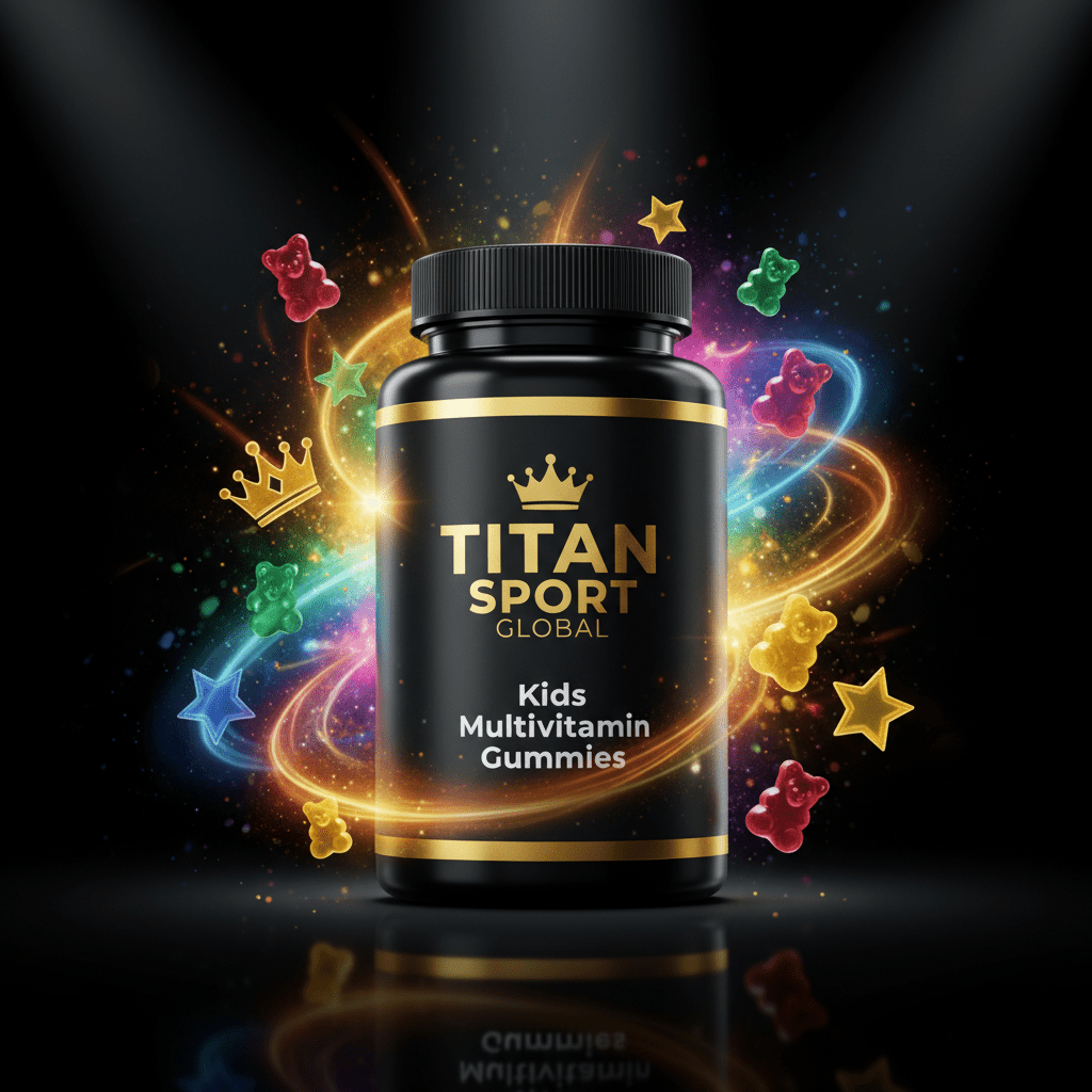 TITAN SPORT GLOBAL kids multivitamin gummies complete daily formula