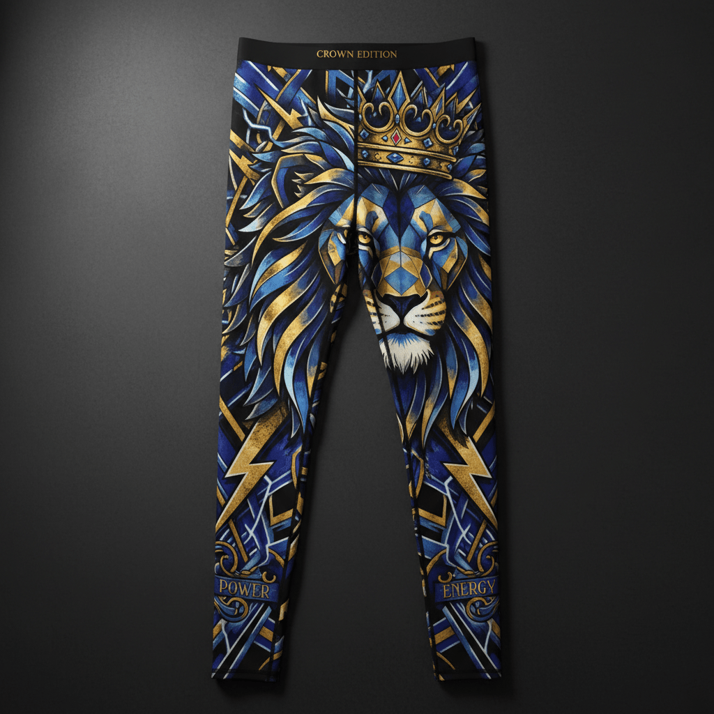 TITAN Men's Compression Tights Lion King Crown Edition