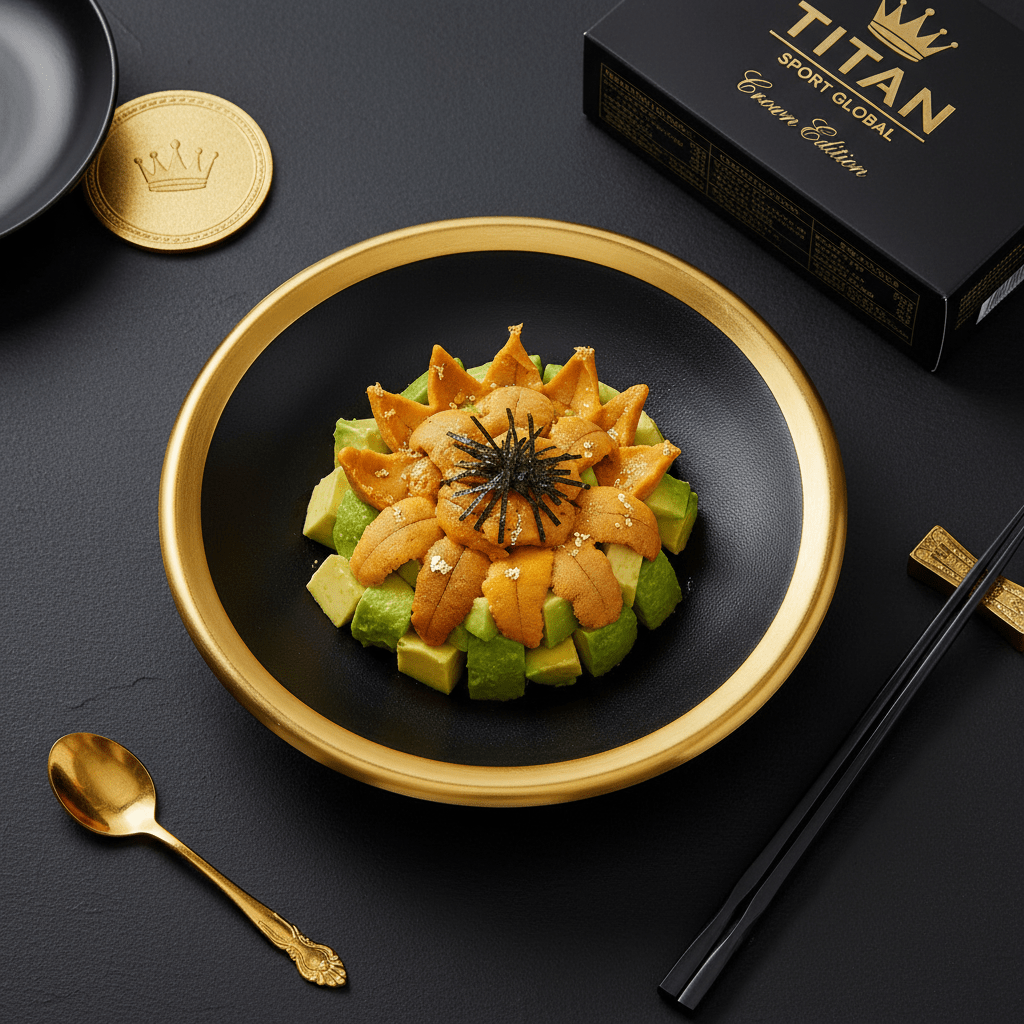 TITAN High-Protein Sea Urchin & Avocado Crown Edition Snack Cup
