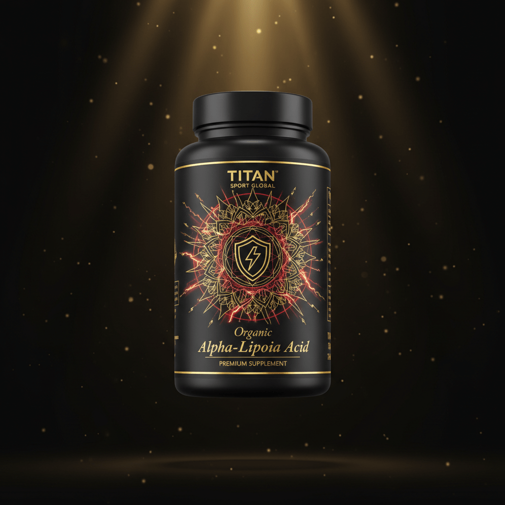 TITAN Organic Alpha-Lipoic Acid - Universal Antioxidant supplement bottle