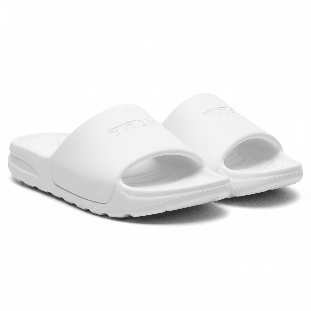 TITAN Speed Slide Recovery Sandal All White