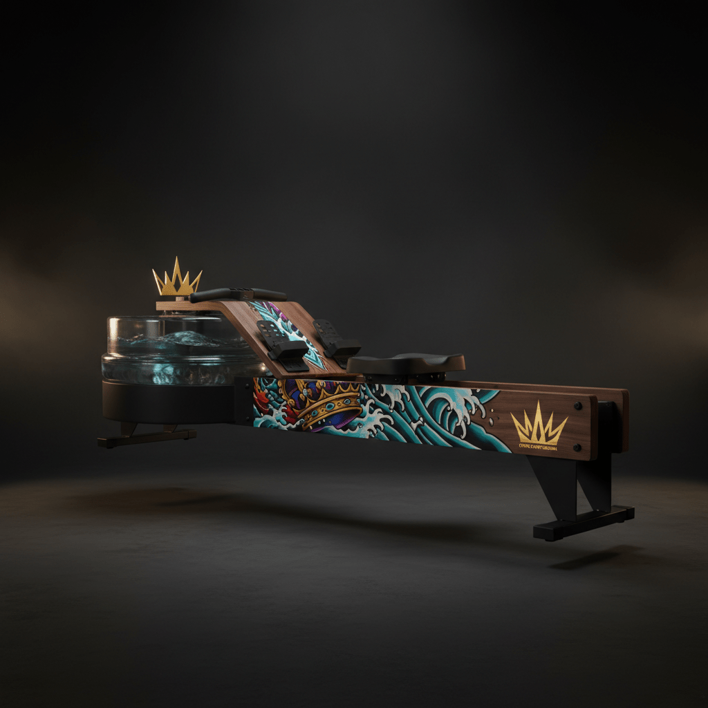 TITAN Crown Edition Manual Water Rowing Machine