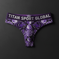 TITAN Crown Edition Women's Moonwolf Sport Thong — Midnight Purple & Silver