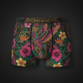 TITAN Women's Cozy Boxer Shorts Hummingbird Crown Edition