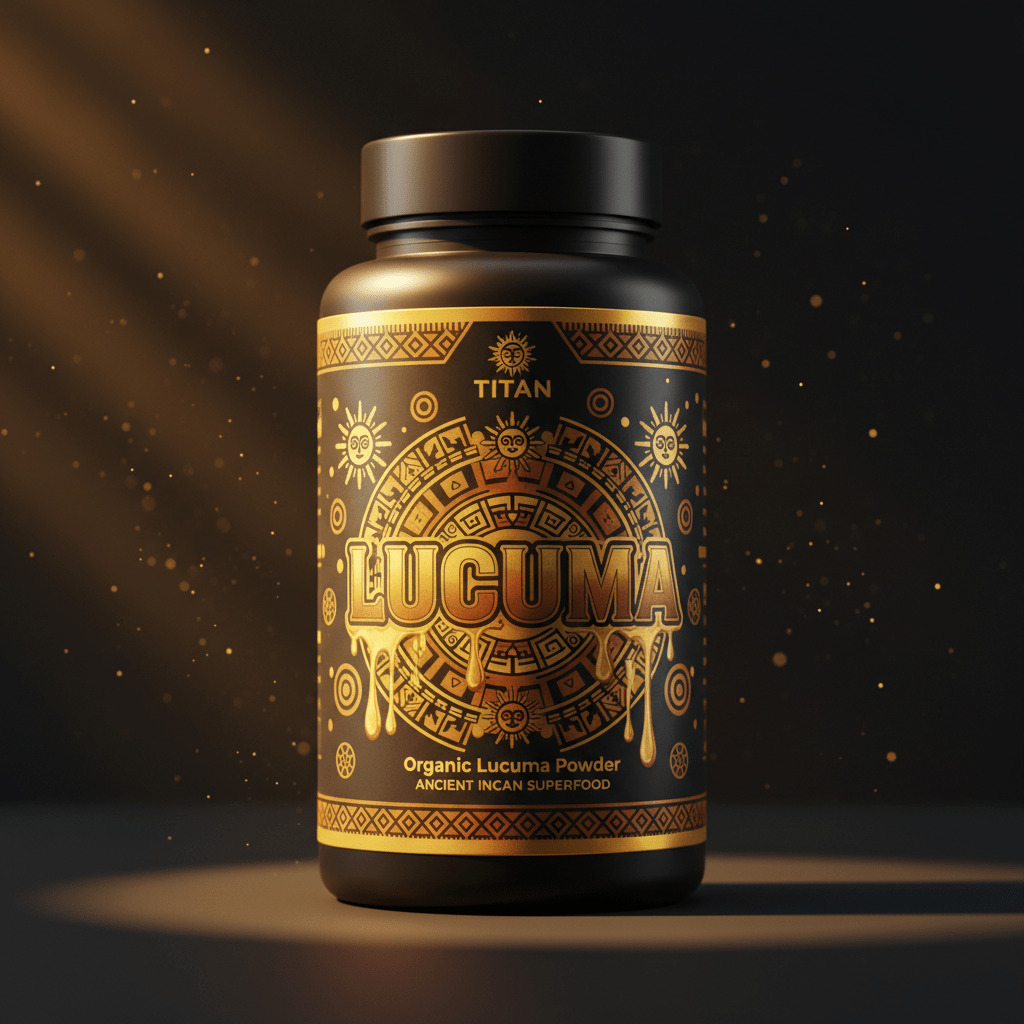 TITAN Organic Lucuma Powder - Natural Sweetener & Energy