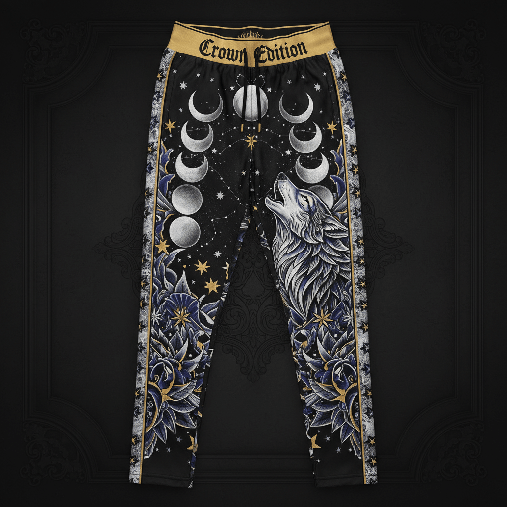 TITAN Crown Edition Tattoo Art Track Pants Women's Athletic Bottoms