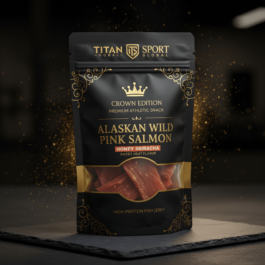 Alaskan Wild Pink Salmon Honey Sriracha Jerky — TITAN SPORT GLOBAL