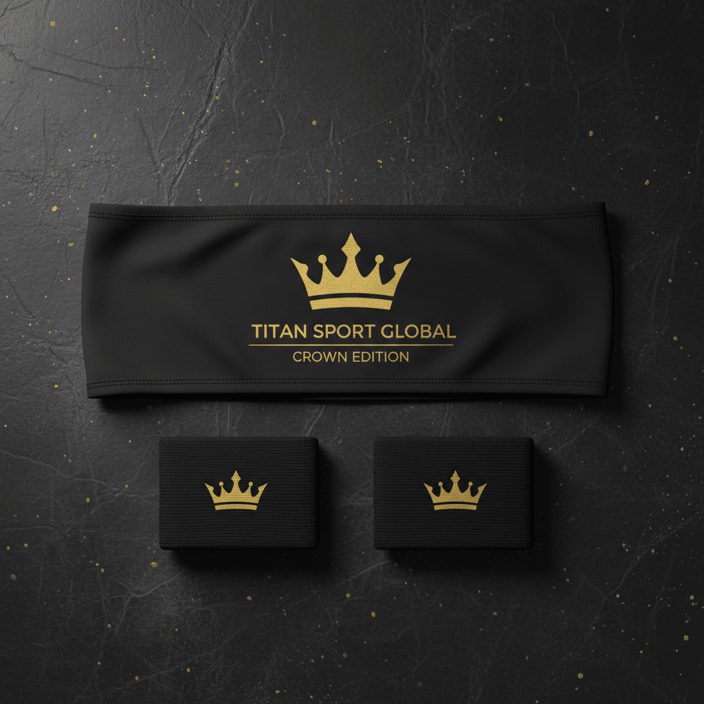 TITAN Crown Edition Volleyball Headband & Wristband Set