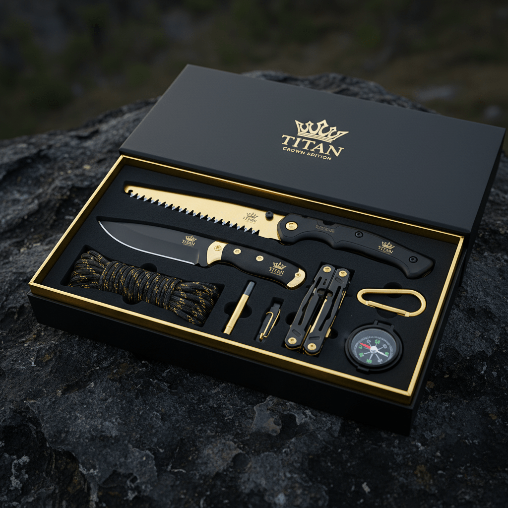 TITAN Crown Edition Bushcraft Master Kit — Ultimate Survival Bundle