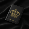 TITAN Passport & Travel Wallet AirTag Crown Edition