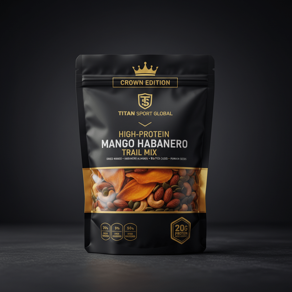 Crown Mango Habanero Protein Trail Mix — TITAN SPORT GLOBAL