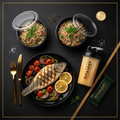 TITAN Crown Grilled Sea Bass Mediterranean high-protein weekly monthly meal plan bundle