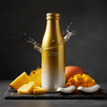 TITAN Protein Coconut Water – Pineapple Mango, premium product photography