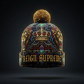TITAN Beanie with Pom - Reign Supreme Crown Edition Design